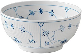 Musselmalet Riflet 310 cl. Skål